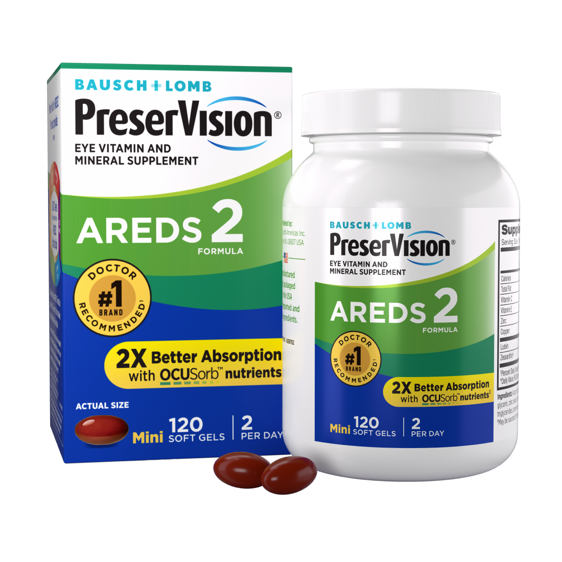 PreserVision® AREDS 2 Formula MiniGels (2 PCS)